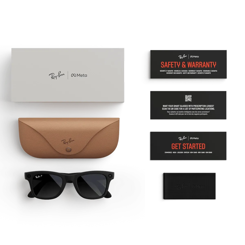 Lunettes connectées Ray‑Ban Meta Wayfarer Gen 1 au Maroc